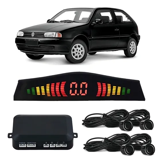 Sensor De Ré Estacionamento Gol G2 Modelos Preto Foto 1