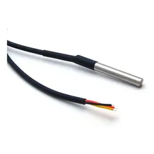 Sensor De Temperatura Digital Ds18b20 A Prova Dágua Arduino Foto mini 2