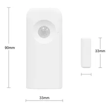 Sensor Duplo De Presença E Porta Janela Rf433 P/ Kit Alarme Foto mini  3