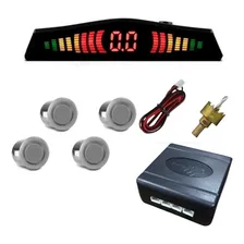 Sensor Estacionamento Kx3 4 Pontos Carro Prata Led Foto mini  2