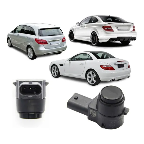 Sensor Estacionamento Mercedes  A Cor Preto Foto 1
