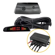 Sensor Estacionamento Ré 4 Sensores Display Com Sinal Sonoro Foto mini  2