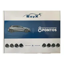 Sensor Estacionamento Ré 8 Pontos Branco Ray X Foto mini  2
