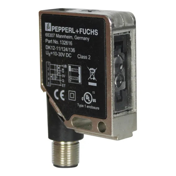 Sensor Fotoelétrico Contraste Pepperl Fuchs Dk12-11/124/136 Foto 1