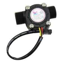 Sensor Hall Fluxo Vazão Água 1/2 - 30l/minuto Foto mini 1