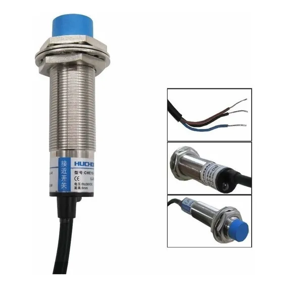 Sensor Indutivo 6/36v Npn N Aberto 4mm Alcance Lj12a3-4-z/bx Foto 1