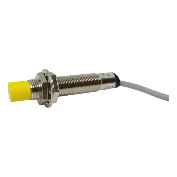 Sensor Indutivo Npn 1na + 1nf M12 24v 4mm 4 Fios Sibratec Foto 1