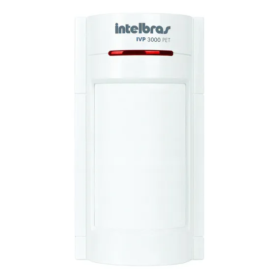 Sensor Infravermelho Intelbras Ivp 3000 Pet 35kg Com Fio Foto 1