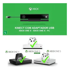 Sensor Kinect Kinect Xbox One Com Adaptador USB para Xbox One S Xbox One X e PC Foto mini 4