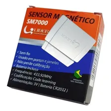 Sensor Magnético De Abertura 433mhz Sem Fio Sm7000 Lider Foto mini 1