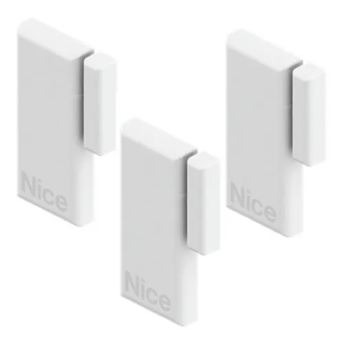 Sensor Magnetico Slim Sem Fio Genno Bateria Lithium 3 Peças Foto 1