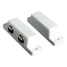 Sensor Magnético Sobrepor Com Fio Porta E Janela Genno Nice Foto mini 2