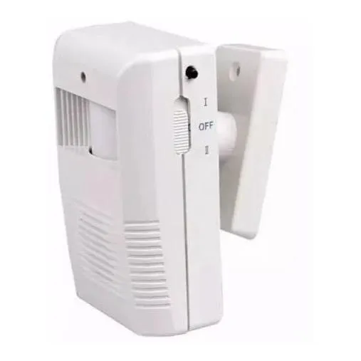 Sensor Presença Campainha Sem Fio Sonoro Detector Anunciador Foto 1