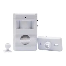Sensor Presença Campainha Sem Fio Sonoro Detector Anunciador Foto mini  2