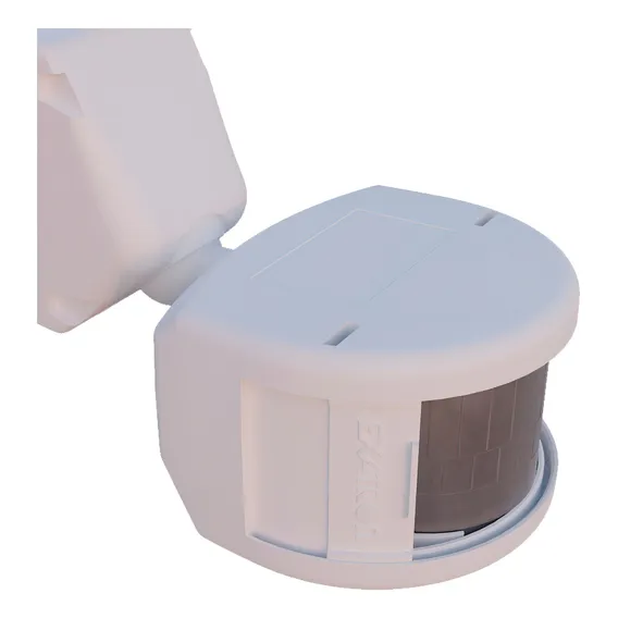 Sensor Presença Com Fotocélula Branco Com Temporizador Exatron Foto 1
