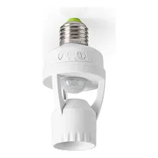 Sensor Presença Com Fotocélula Para Lâmpada Soquete E27 Foto mini 2