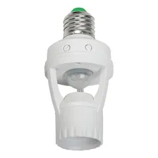 Sensor Presença Com Fotocélula Para Lâmpada Soquete E27 Foto mini 3