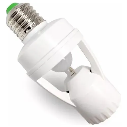 Sensor Presença E27 Iluminação Automática Foto 1