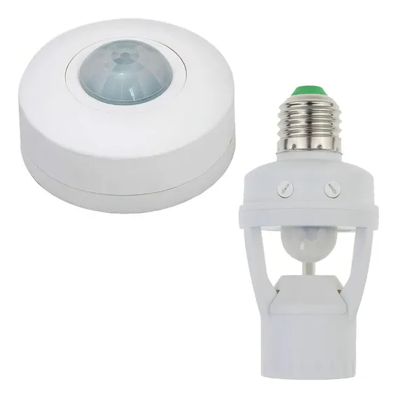 Sensor Presença Soquete Pqsss0360 + Sensor Teto Pqsst0360 Foto 1