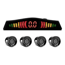 Sensor Re Estacionamento 4 Pontos Preto Display Led Foto mini 1