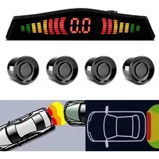 Sensor Re Estacionamento 4 Pontos Preto Display Led Foto mini 4