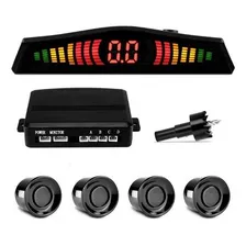 Sensor Re Estacionamento 4 Pontos Preto Display Led Foto mini 2