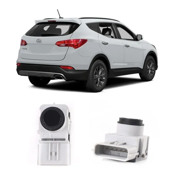 Sensor Re Estacionamento Santa Fe 95720a1000 Mobis Cor Preto Foto 1