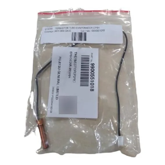Sensor Temperatura Termistor Evaporador Fujitsu Foto 1