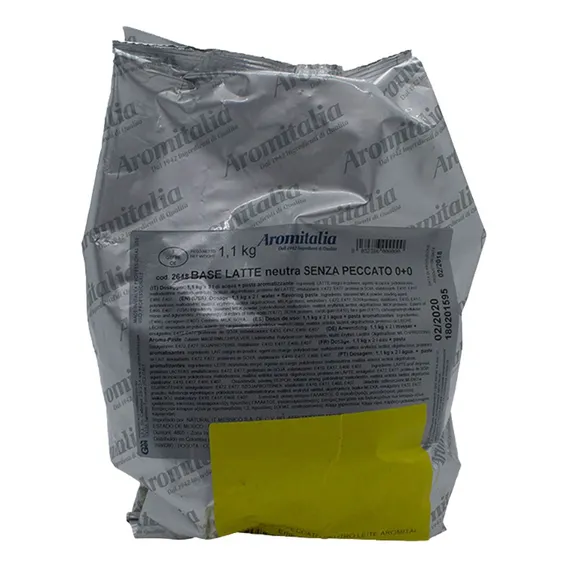 Senza Peccato Leite Aromitalia - 1,1kg Gelado Foto 1