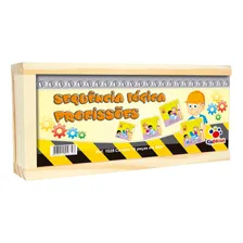 Sequência Lógica Profissões Jogo Educativo 16 Peças Mdf Foto mini 2