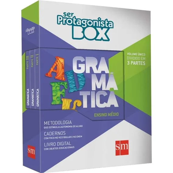 Ser Protagonista Box Gramática - Vol. Único - Div. 3 Partes Foto 1