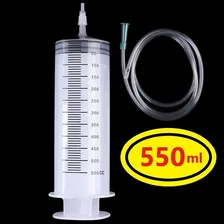 Seringa Grande 500ml Aspiração Líquidos Tintas Fluidos Óleos Foto mini  2