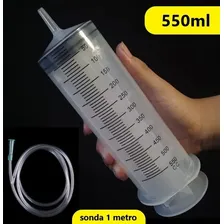 Seringa Grande 500ml Aspiração Líquidos Tintas Fluidos Óleos Foto mini 4