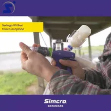 Seringa Veterinária Simcro Vs - 5ml Frasco Acoplado Seringa Modular Foto mini 4
