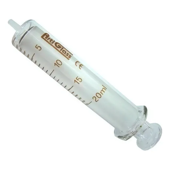 Seringa Vidro Bico Vidro 10ml Foto 1
