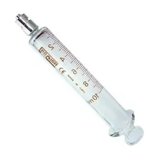 Seringa Vidro Luer Lock 3ml Foto mini 1