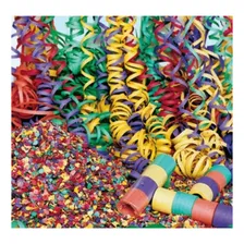 Serpentina Papel Colorida Carnaval 10m X 1cm - 12 Unidades Foto mini 2