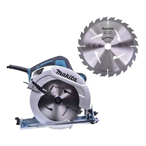 Serra Circular 7. 1/4 1600w Hs7010 Makita 110V Foto 1