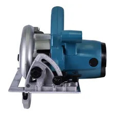 Serra circular elétrica Makita 5007N 185mm 1.8kW azul-turquesa 127V Foto mini 2