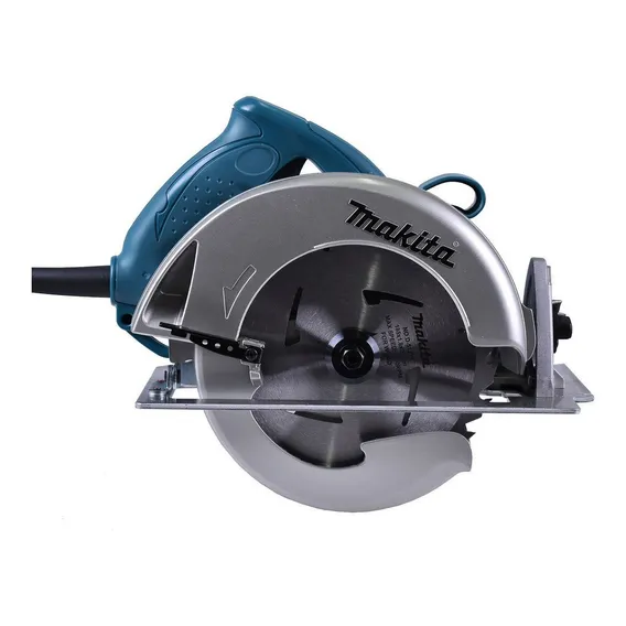 Serra circular elétrica Makita 5007N 185mm 1.8kW azul-turquesa 127V Foto 1
