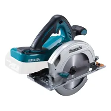 Serra circular elétrica sem fio Makita DHS710Z 190mm azul-turquesa 36V Foto mini 3