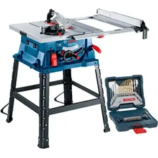 Serra Circular Mesa 10 Pol 1800w Gts 254 Bosch + Kit Bosch 220v Foto mini 2