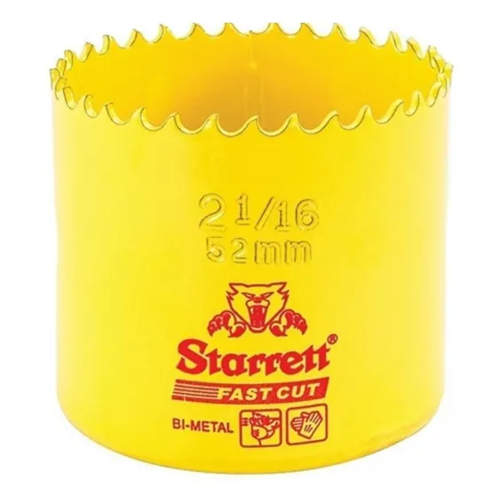 Serra Copo Bi-metal 52mm R: Sh0216 Starret Foto 1