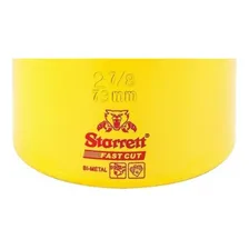 Serra Copo Bimetal Fast Cut 73mm 2.7/8 - Starrett Foto mini 3