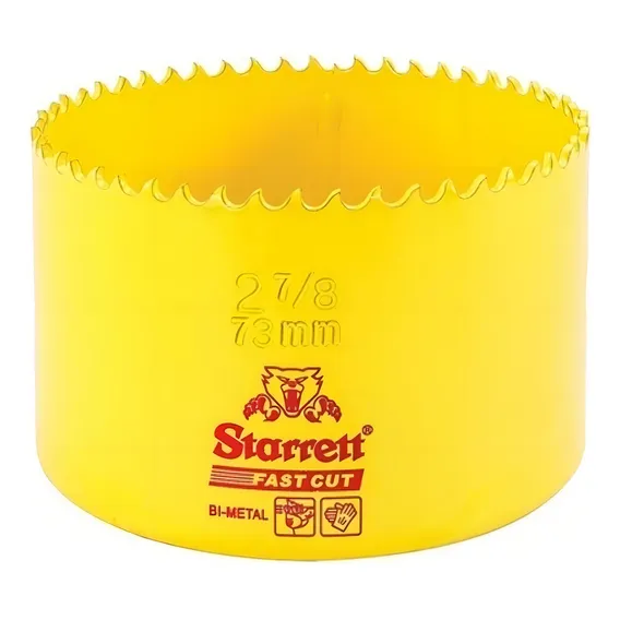 Serra Copo Bimetal Fast Cut 73mm 2.7/8 - Starrett Foto 1