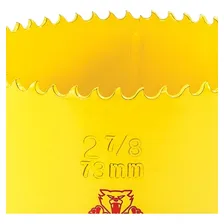 Serra Copo Bimetal Fast Cut 73mm 2.7/8 - Starrett Foto mini 2