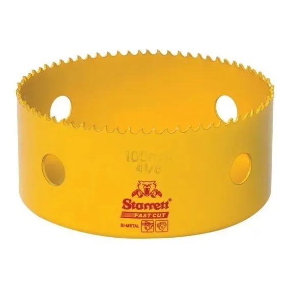 Serra Copo De Aço Rápido Bimetal 108mm Starret Foto 1