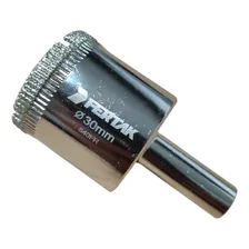 Serra Copo Diamantada 30mm Broca Porcelanato Mármore Vidro Foto mini  3