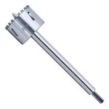 Serra Copo Diamantada 60mm Starrett De060m Haste 150mm Foto mini 1