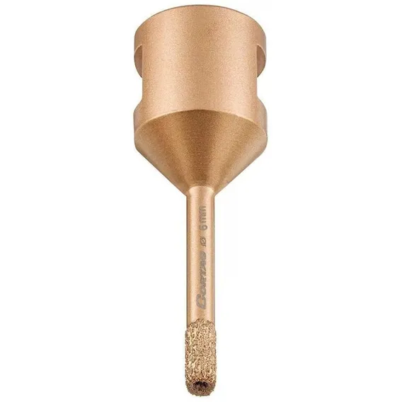 Serra Copo Diamantada Esmerilhadeira 6mm Porcelanato Cortag Foto 1